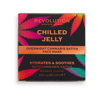 Revolution Good Vibes Chilled Jelly Cannabis Sativa Overnight Mask Masque pour le visage 
