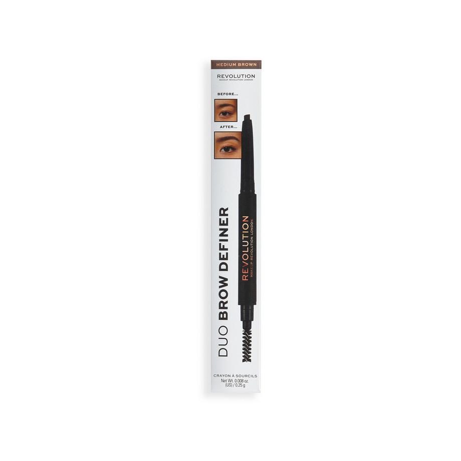 Revolution Duo Brow Definer Crayon Crayon 