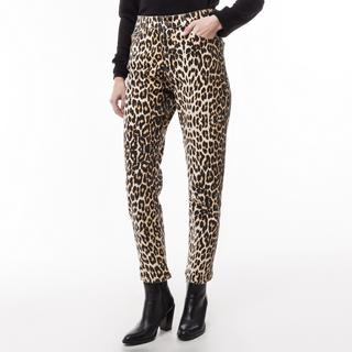 Manor Woman Pantaloni Slim Fit Stampa Leopardata  