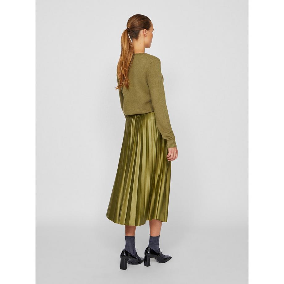 VILA Jupe Midi Plissée  