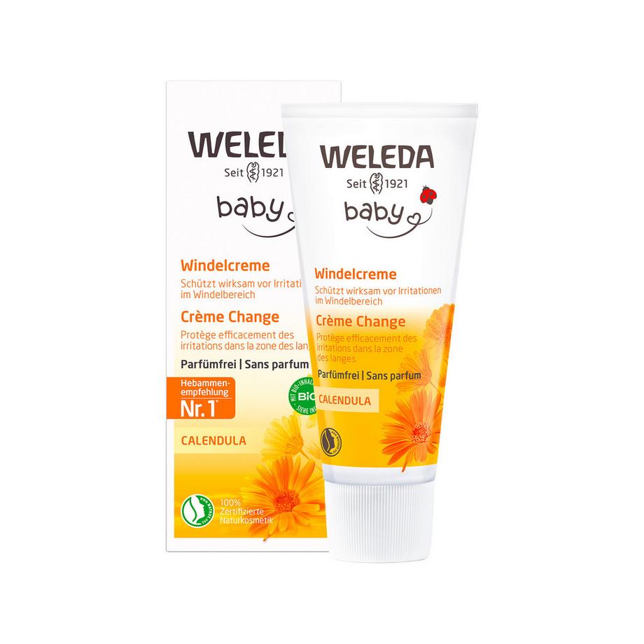 WELEDA Calendula Baby Windelcreme np Change Cream Fragrance free 