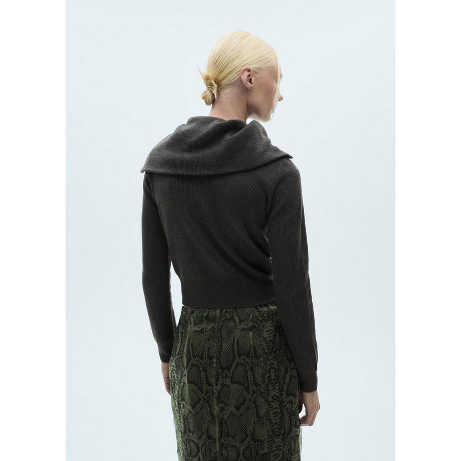 MANGO Ersilia Zip Rollkragenpullover  