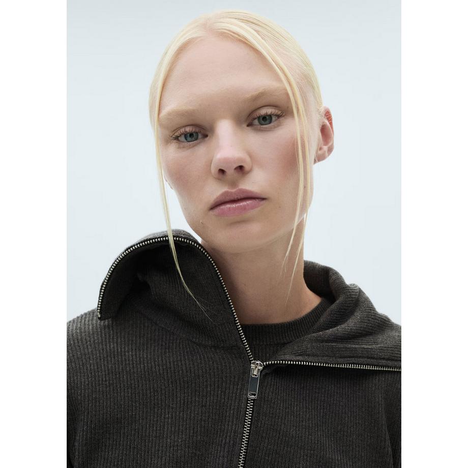 MANGO Ersilia Zip Rollkragenpullover  