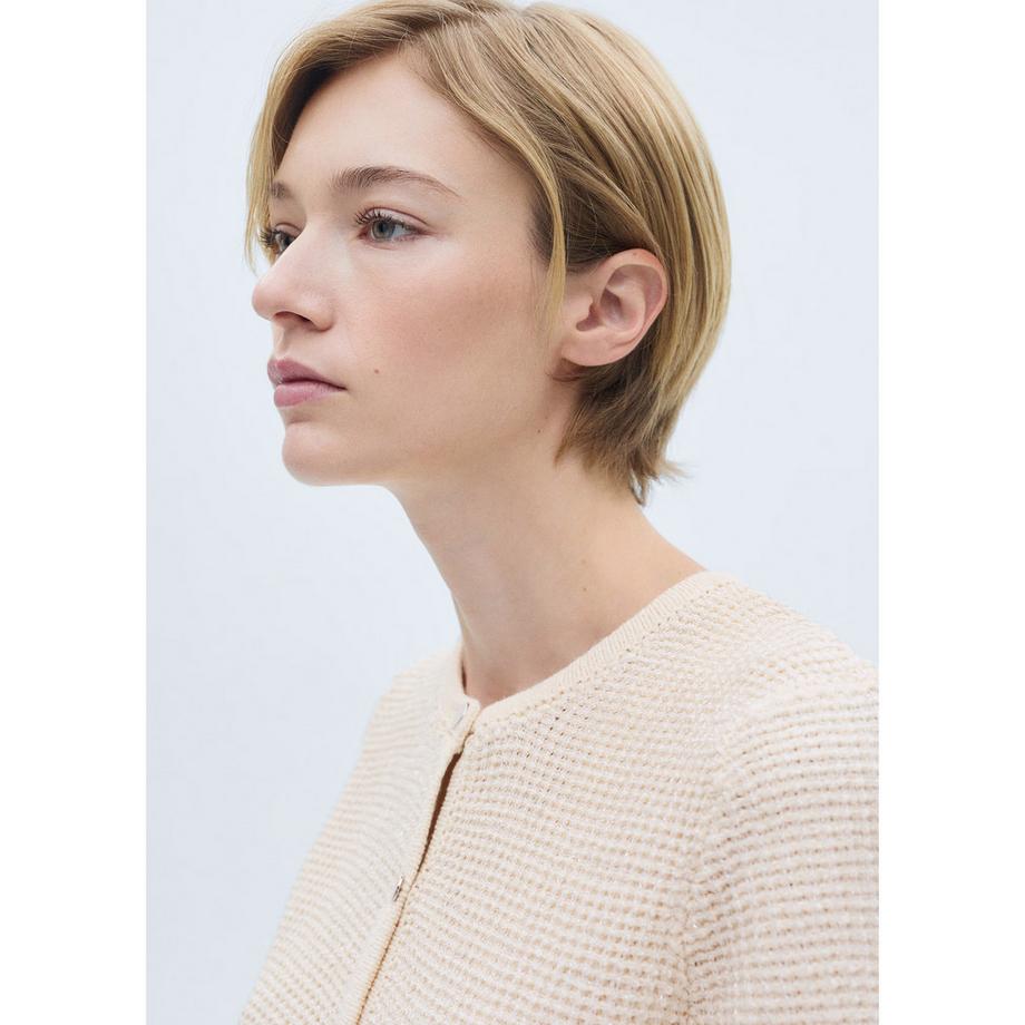 MANGO RADIANT Kurzarm Cardigan  