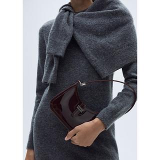 MANGO Eliote Robe Courte en Maille  