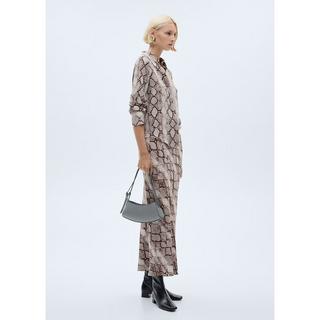 MANGO Bombi Schlangenprint Maxirock  