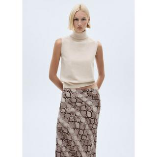 MANGO Bombi Schlangenprint Maxirock  