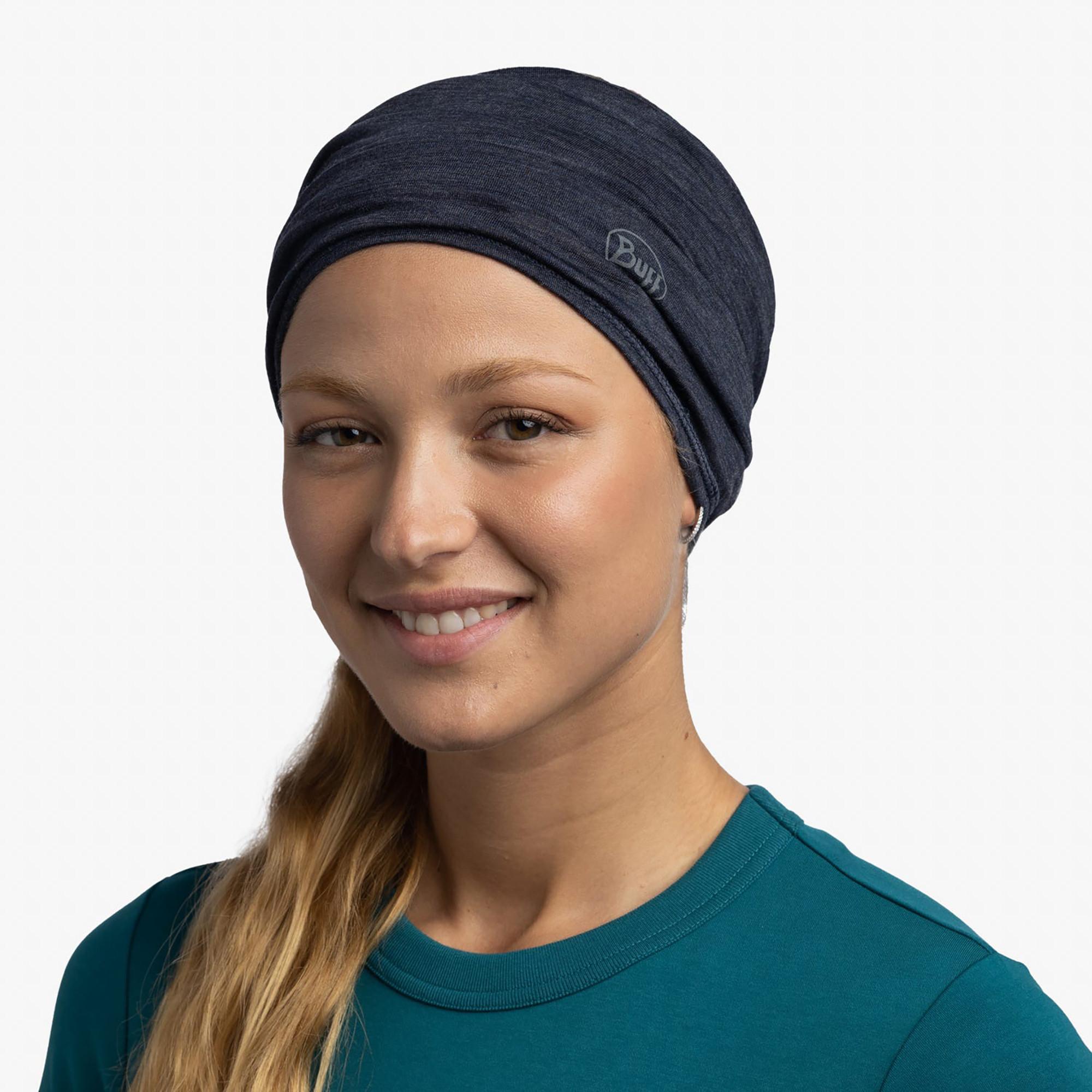 Buff Lightweight Merino Wool Solid Echarpe tube 