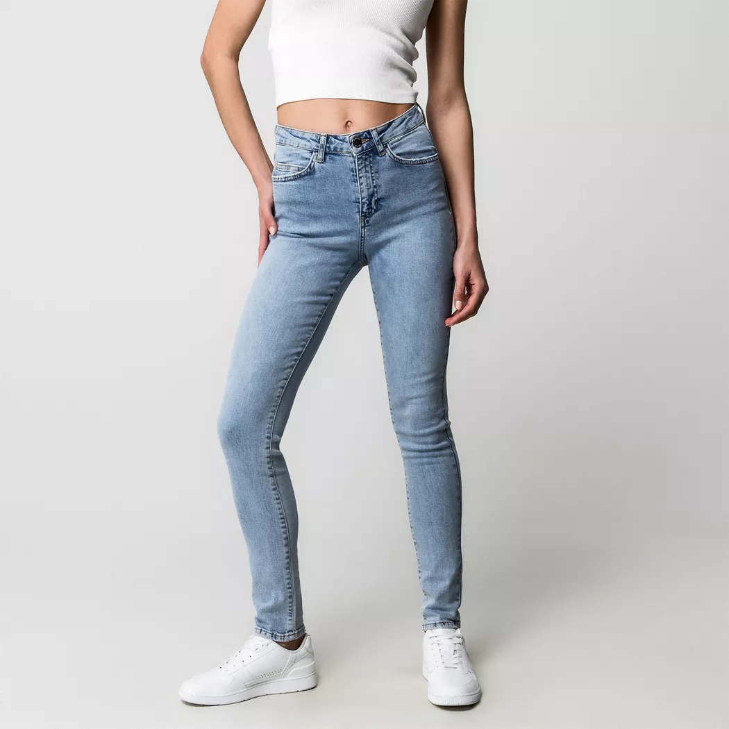 Manor Woman - Jeans, Slim Fit, für Damen, Blau Denim, Größe W46/L30