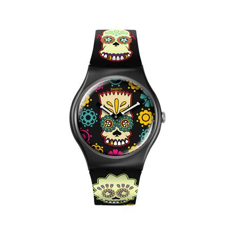 swatch AYE CARUMBOO THE SIMPSONS BIG BOLD Analoguhr 