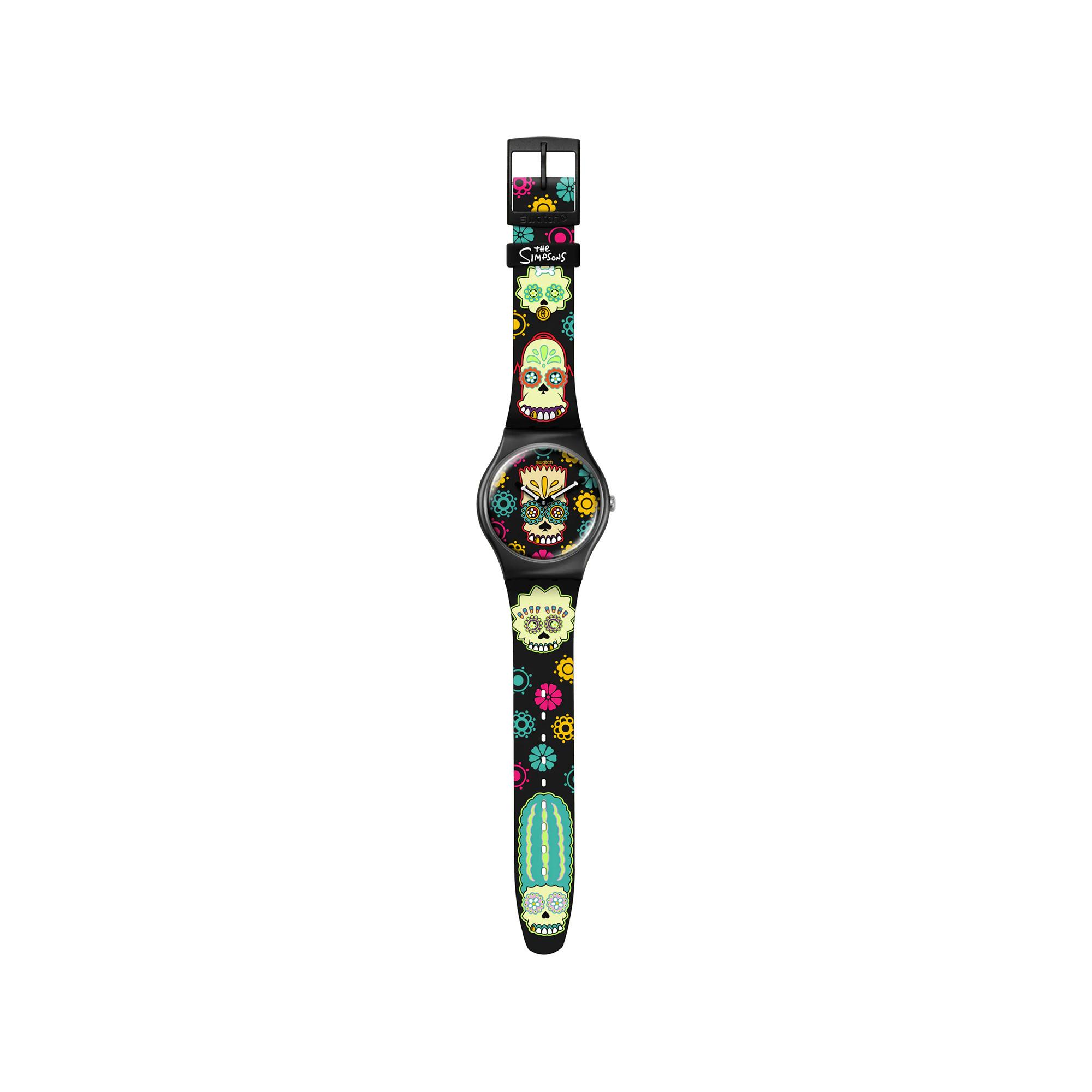 swatch AYE CARUMBOO THE SIMPSONS BIG BOLD Analoguhr 