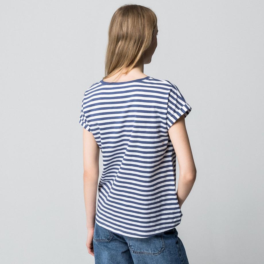 Manor Woman T-shirt a Righe  