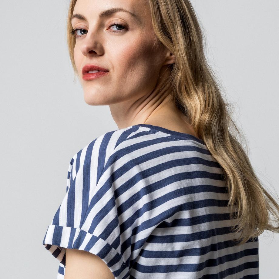 Manor Woman T-shirt a Righe  