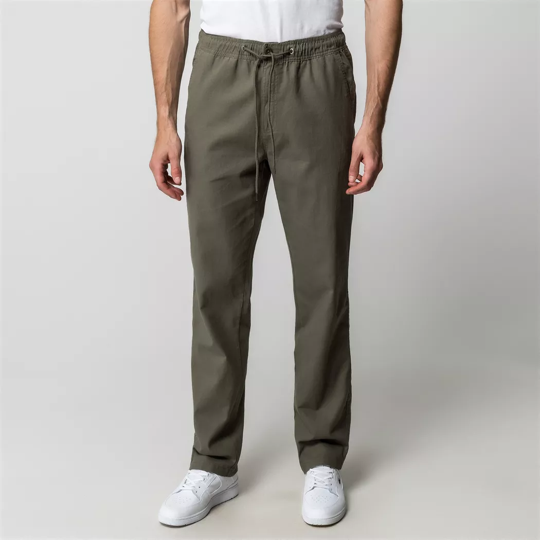 Manor Man - Chinohose, Reg. Fit, für Herren, Olivegrün, Größe M