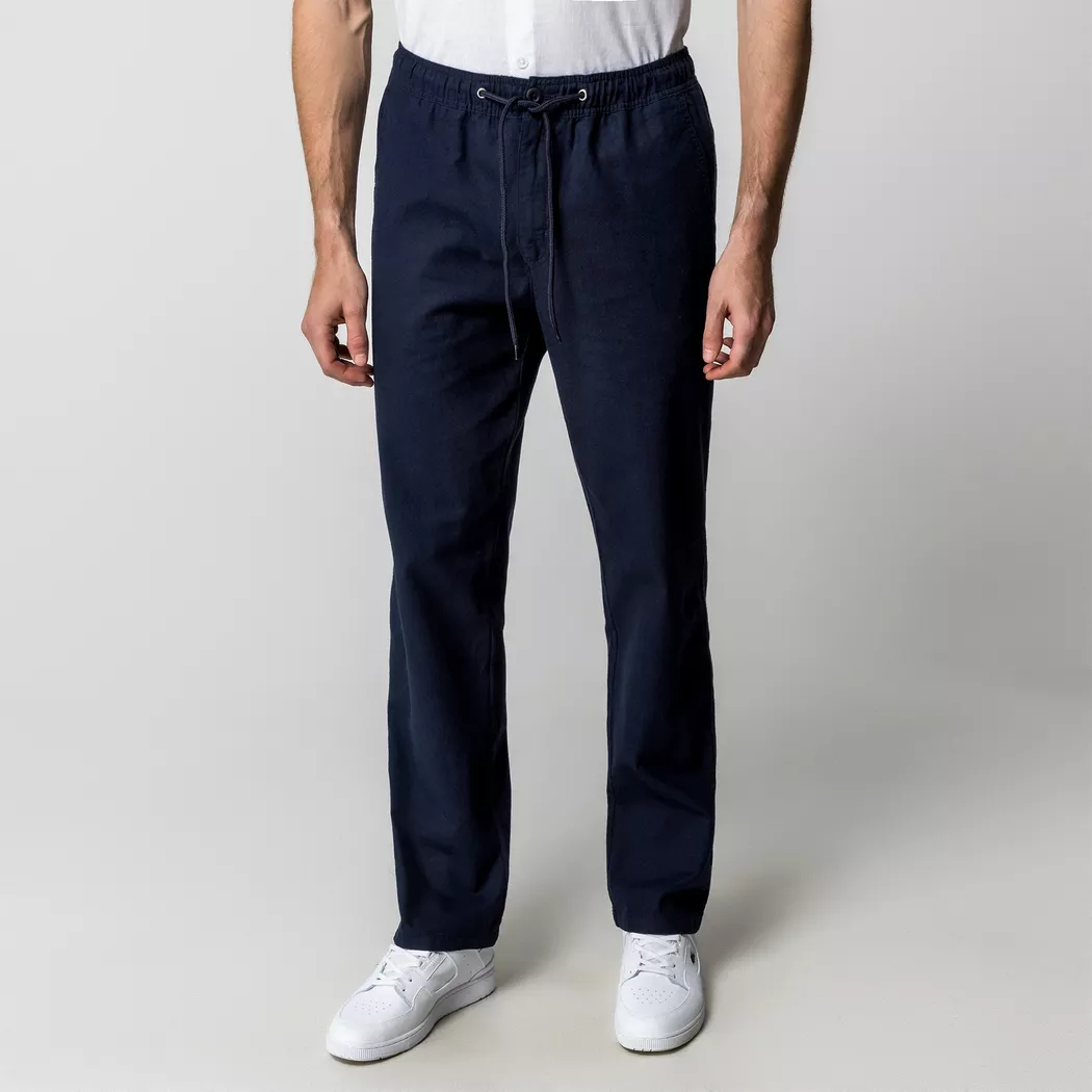 Manor Man - Chinohose, Reg. Fit, für Herren, Marine, Größe XL