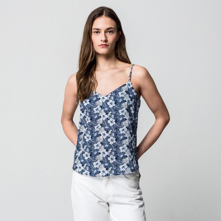 Manor Woman Top Cami Imprimé Paisley  
