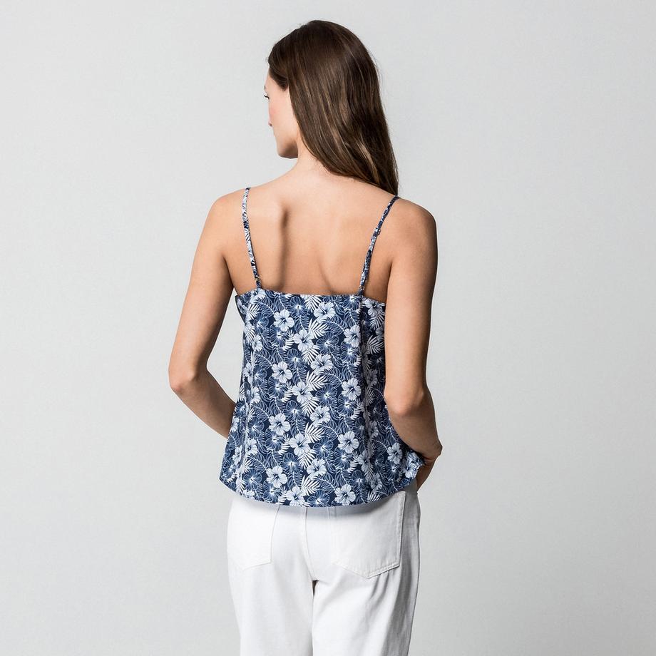 Manor Woman Top Cami Imprimé Paisley  