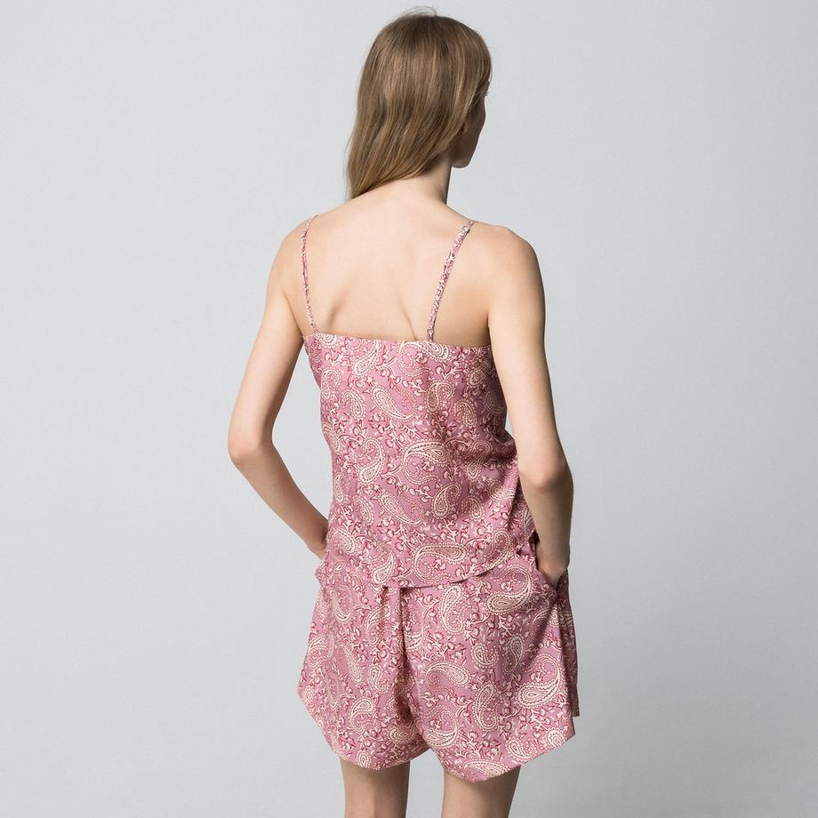 Manor Woman Top Cami Imprimé Paisley  