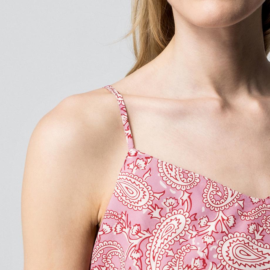 Manor Woman Top Cami Imprimé Paisley  