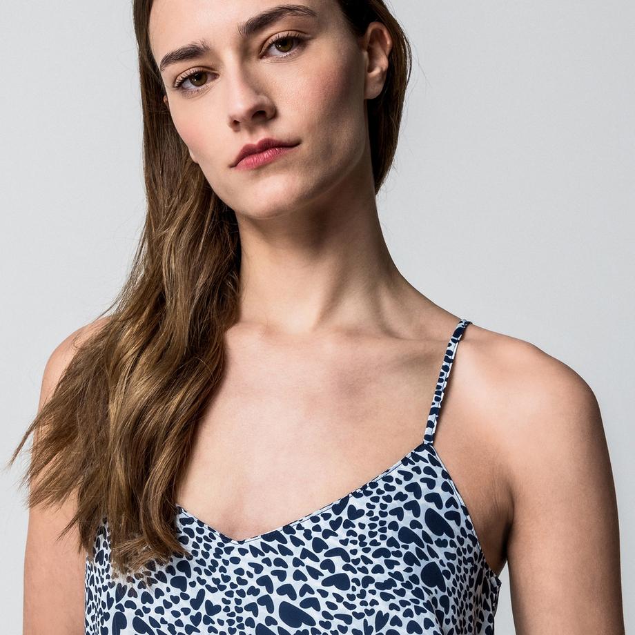 Manor Woman Robe Midi Coupe Évasée Motif  