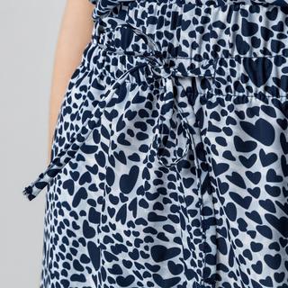 Manor Woman Gemusterte Casual Shorts  