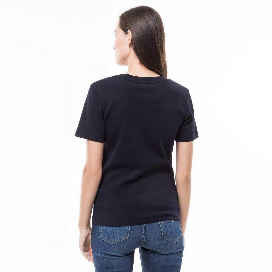 TOMMY HILFIGER T-Shirt Scollo a V Maniche Corte Slim Fit  