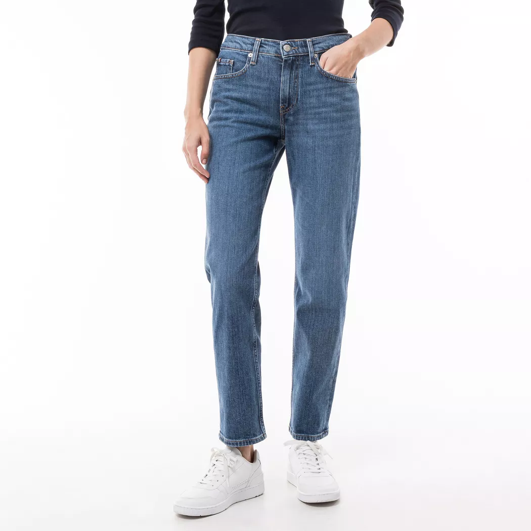 Tommy Hilfiger Jean Nos Classic Straight Fit Nos Mid Blue 31 Femme