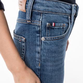 TOMMY HILFIGER Straight Fit Mid Rise Jeans  