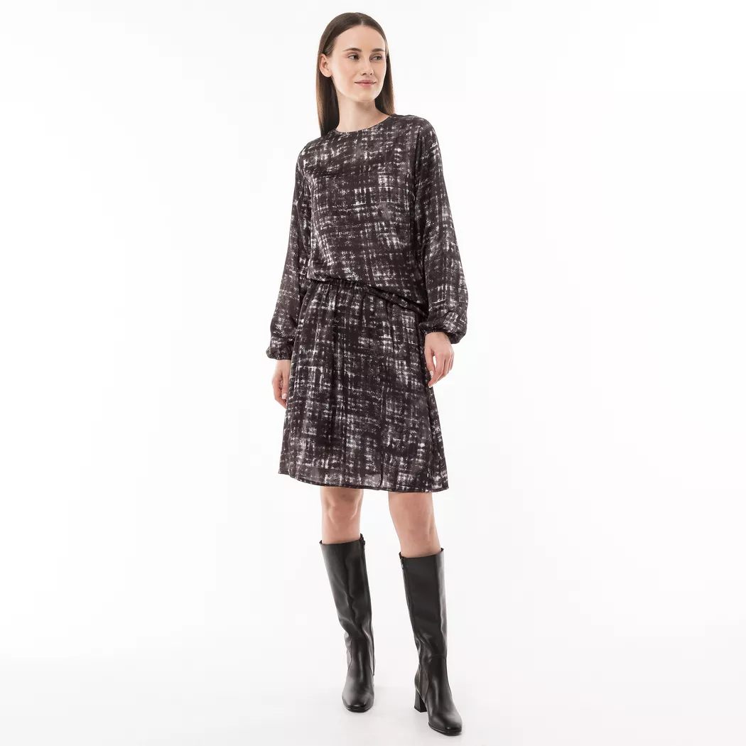 Manor Woman - Rock, für Damen, Schwarz/Weiss, Größe 34