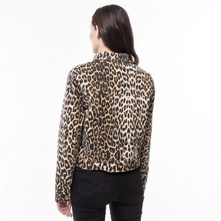 Manor Woman Leoparden Print Jeansjacke  