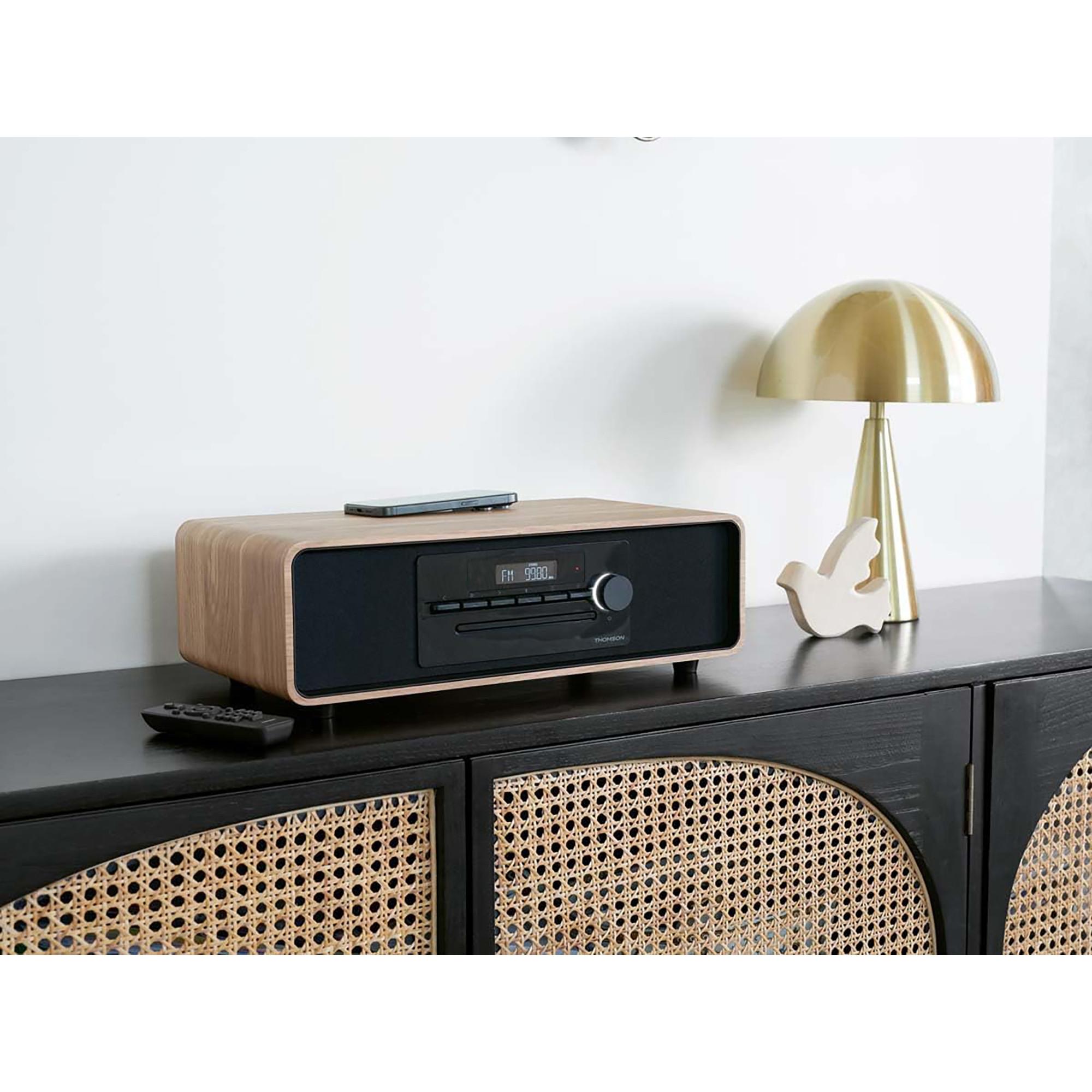 Thomson Micro Hifi System mit DAB+, CD und Bluetooth Hi-Fi-Anlage 