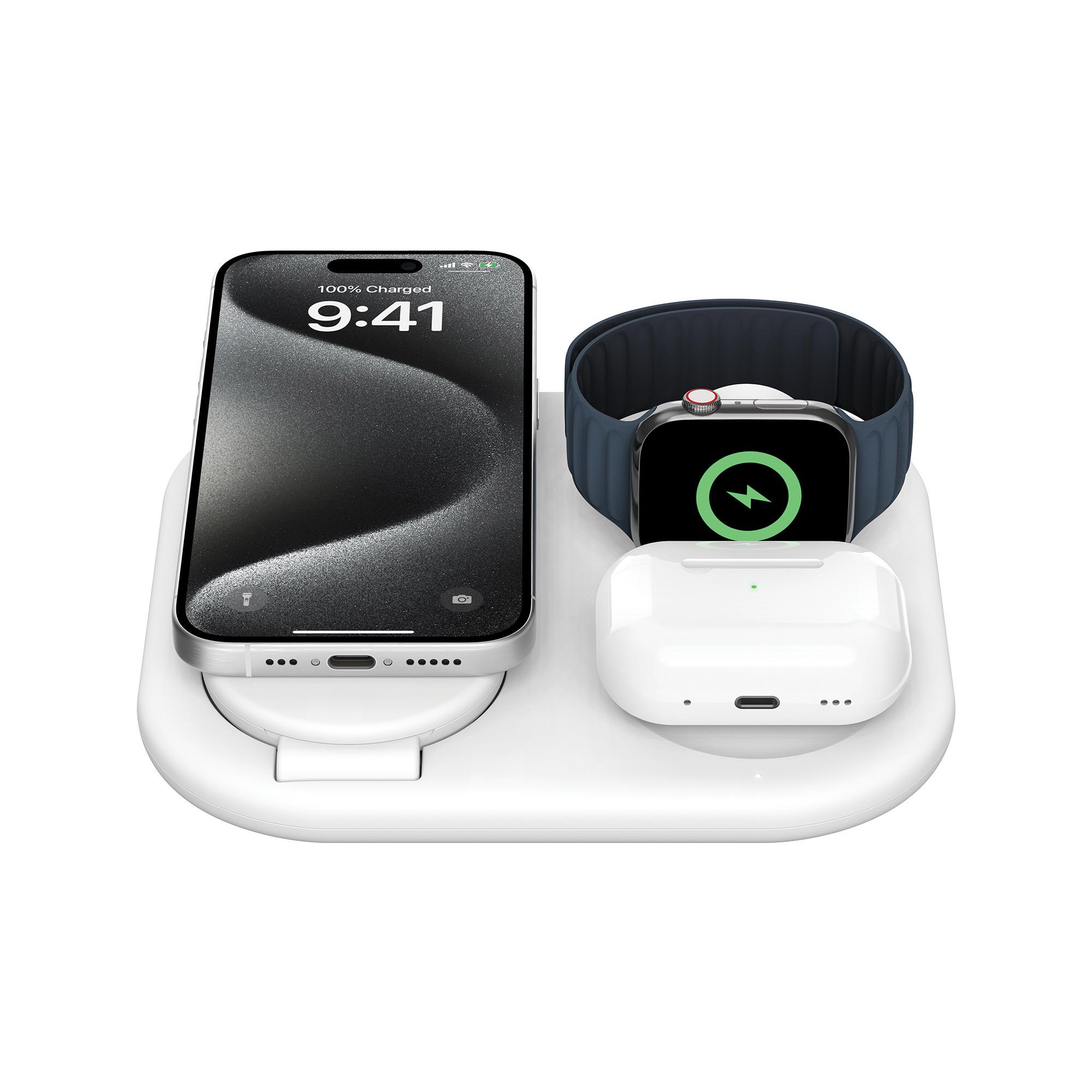 belkin Foldable Wireless Charging Pad Adaptateur secteur USB-C 