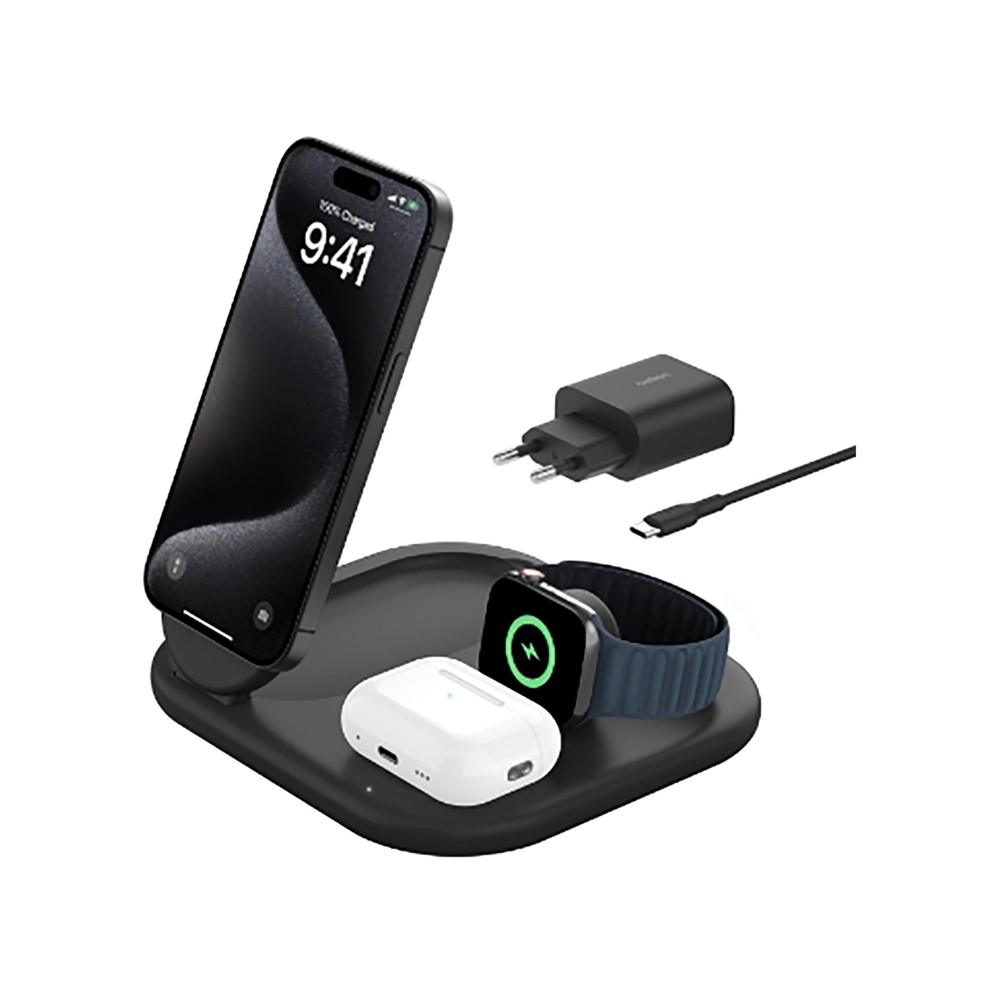 belkin Foldable Wireless Charing Pad Adaptateur secteur USB-C 