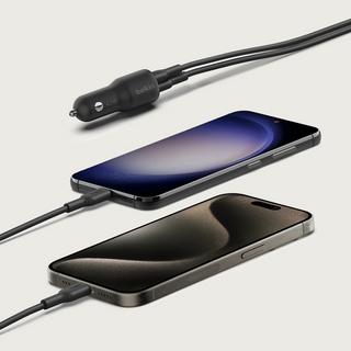 belkin 12V USB-C USB-A Kfz-Ladegerät Adaptateur secteur USB-C 
