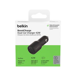 belkin 12V USB-C USB-A Kfz-Ladegerät Adaptateur secteur USB-C 