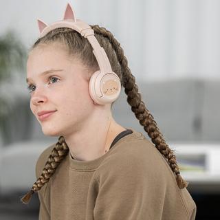 BuddyPhones PlayEars+ CAT On-Ear-Kopfhörer 