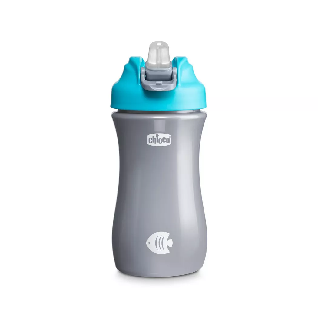 Chicco - Trinklernflasche, 24M, Blau