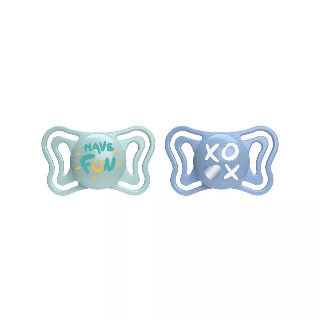 Chicco - Schnuller, 6-16 Monate, Blau 2
