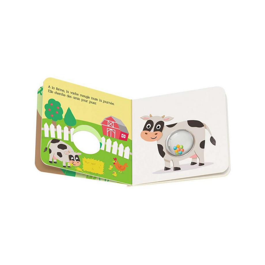 Ravensburger  Play+: Livre Hochet animaux, francese 