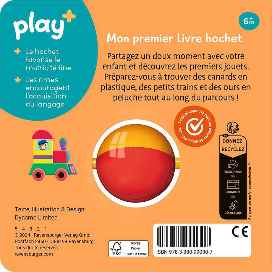 Ravensburger  Livre Hochet jouets FR. 