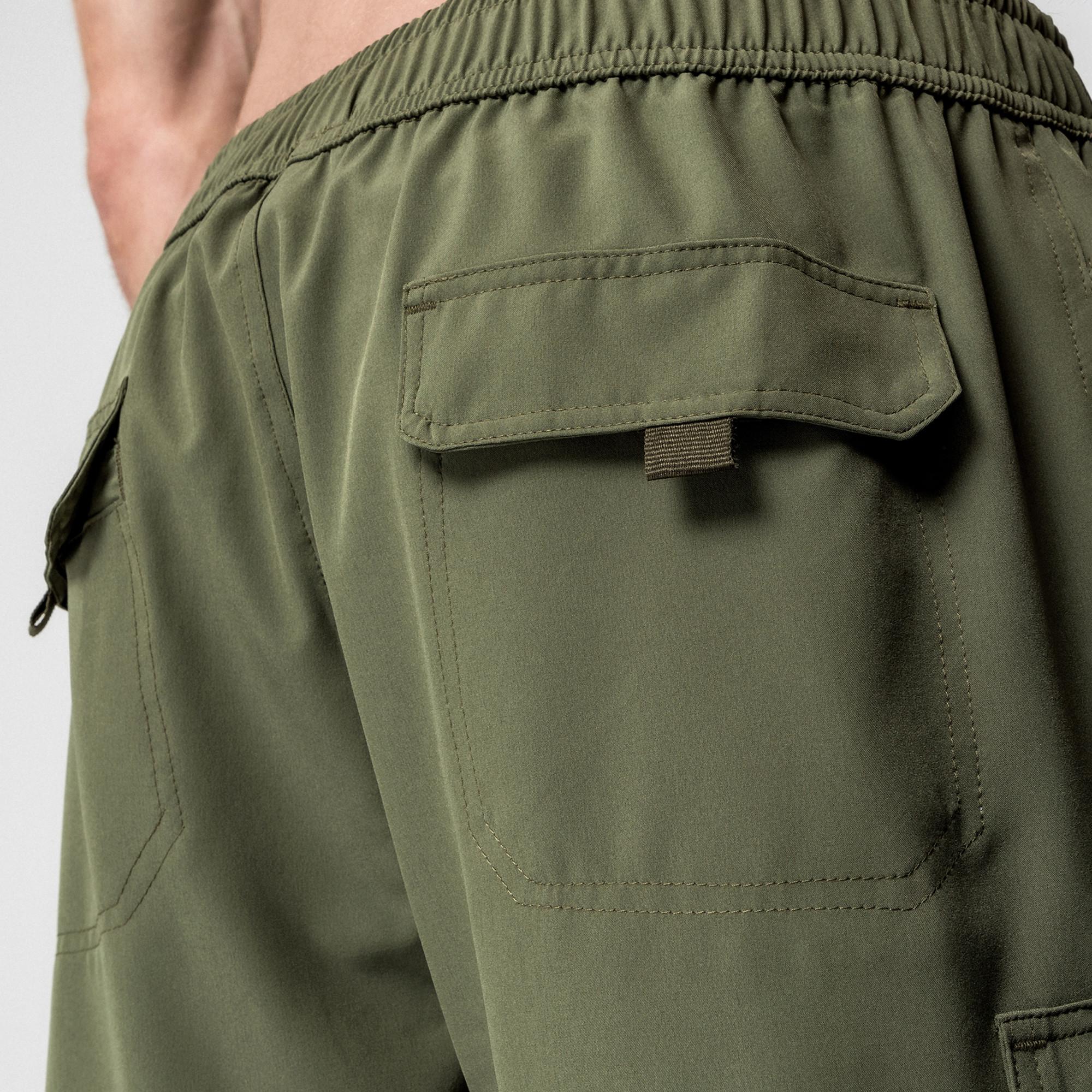 Manor Sport Solid Short Cargo Badeshorts  
