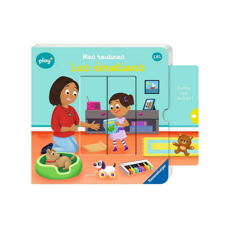 Ravensburger  Play+: Livre routines émotion, francese 