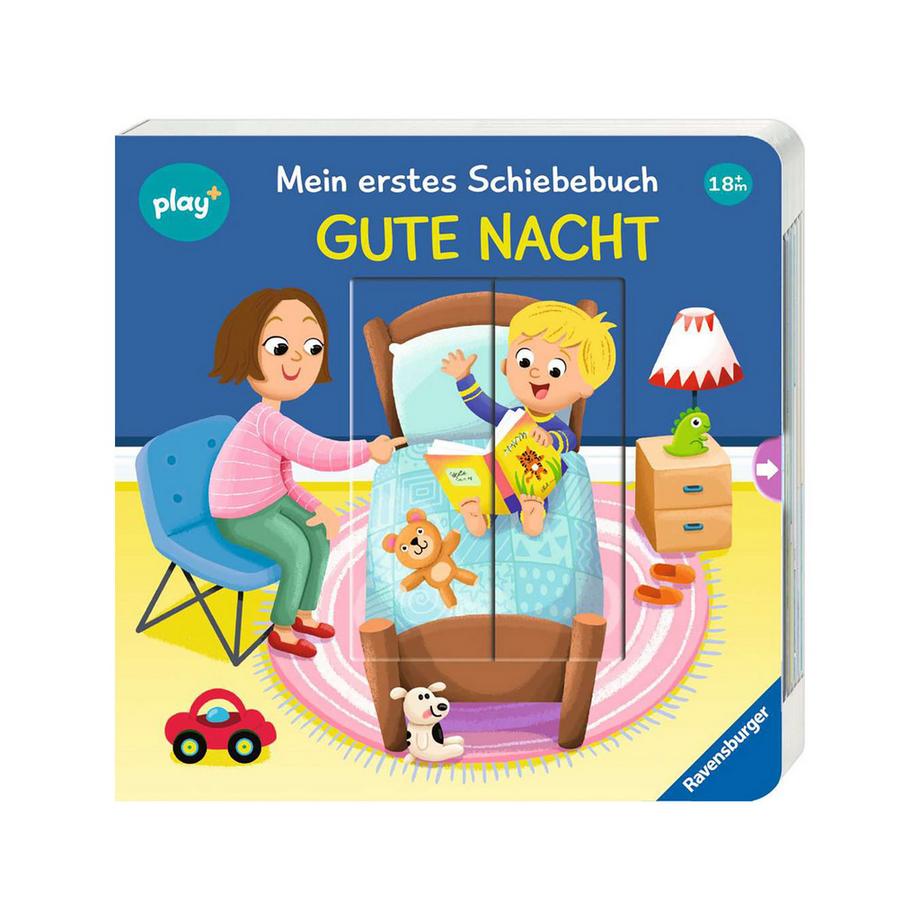 Schiebebuch: Gute Nacht DT.