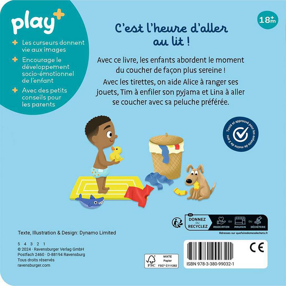 Ravensburger  Livre routines nuit FR. 