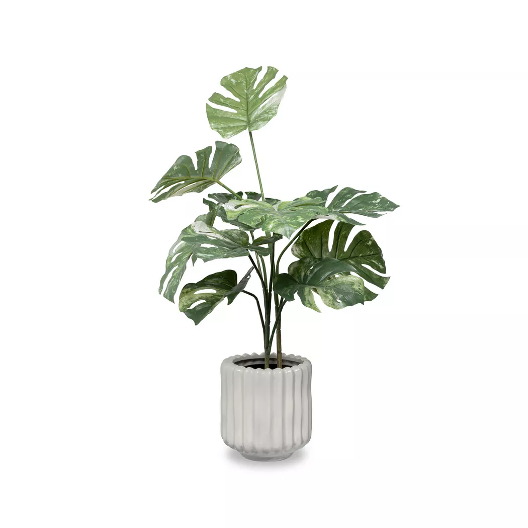  Manor Lana Ceramic Planter White 20cm