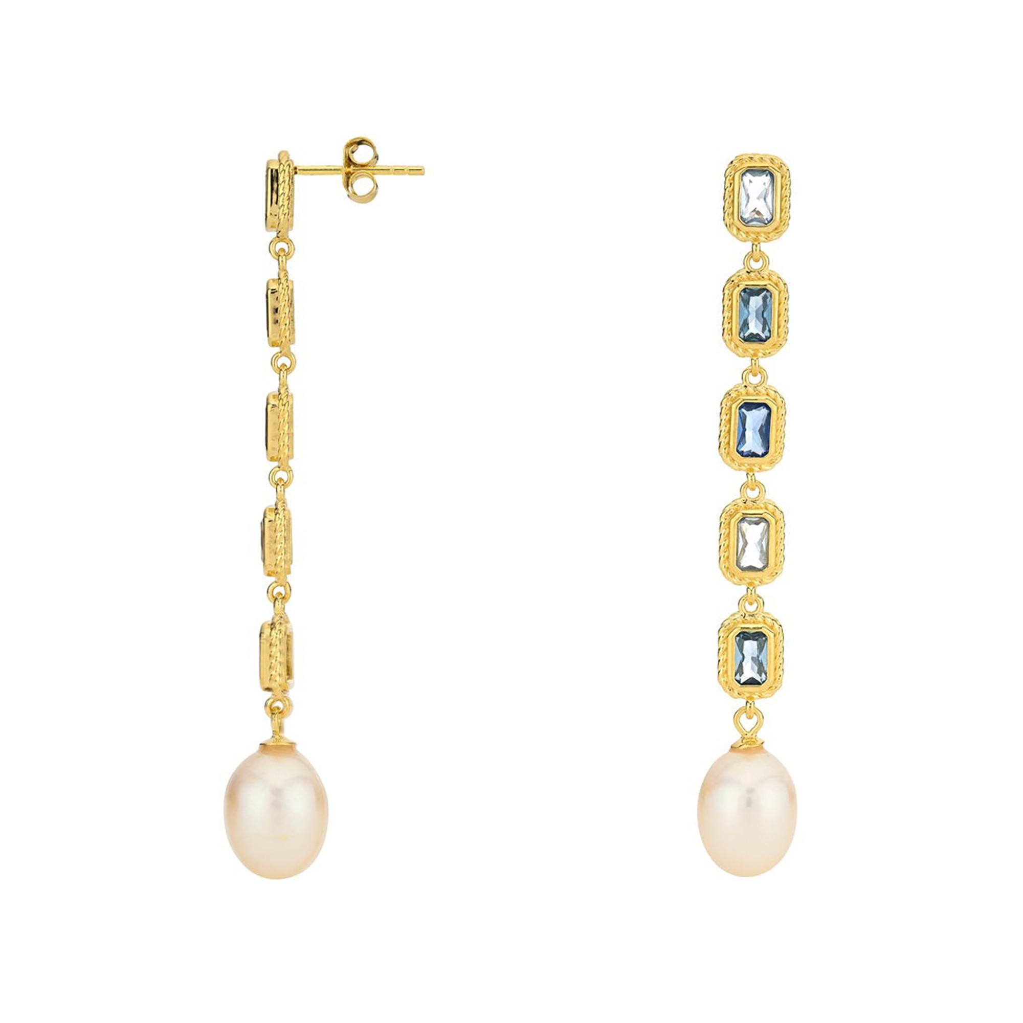 24Kae  Boucles d'oreilles 