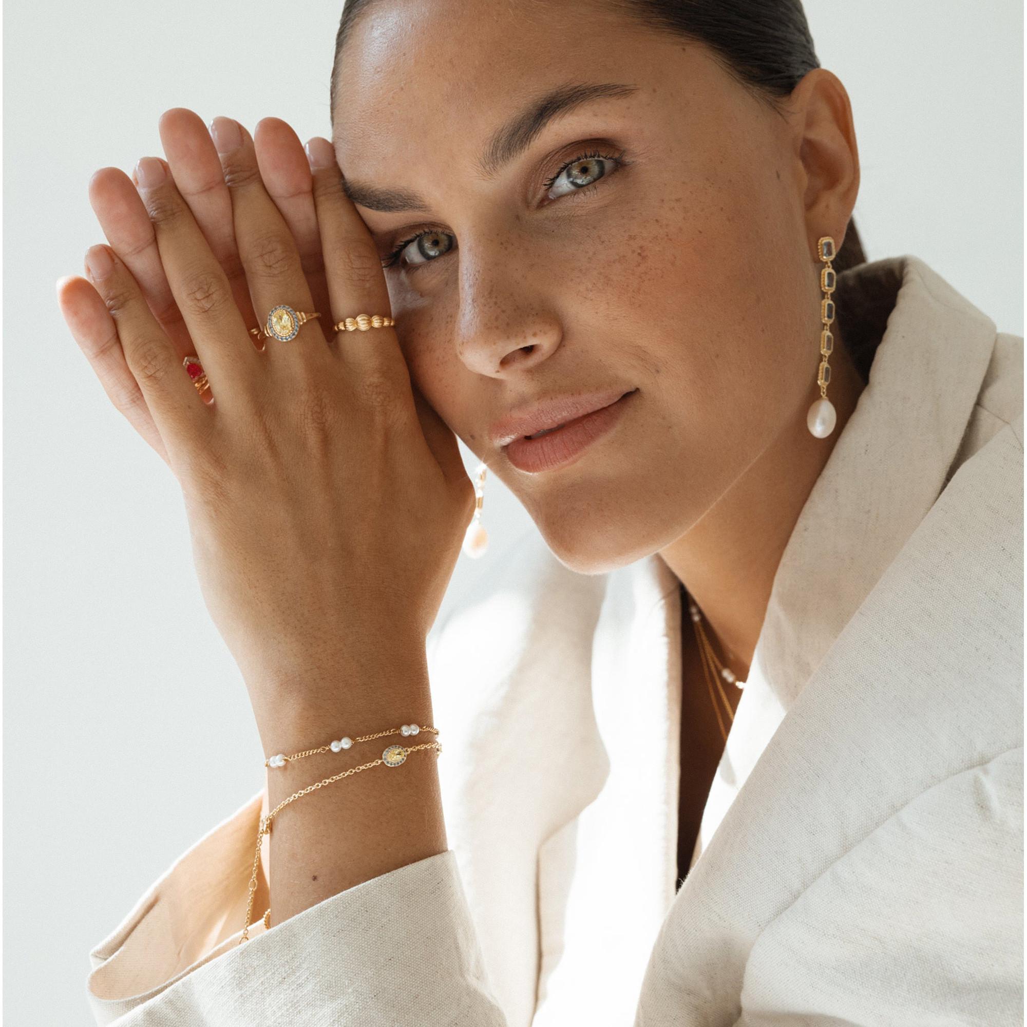 24Kae  Boucles d'oreilles 