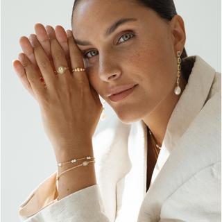 24Kae  Boucles d'oreilles 