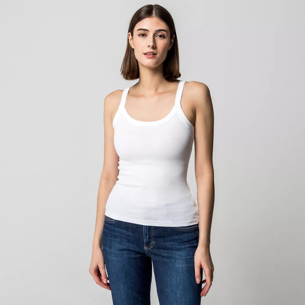 Gina Tricot - Top, für Damen, Weiss, Größe XS