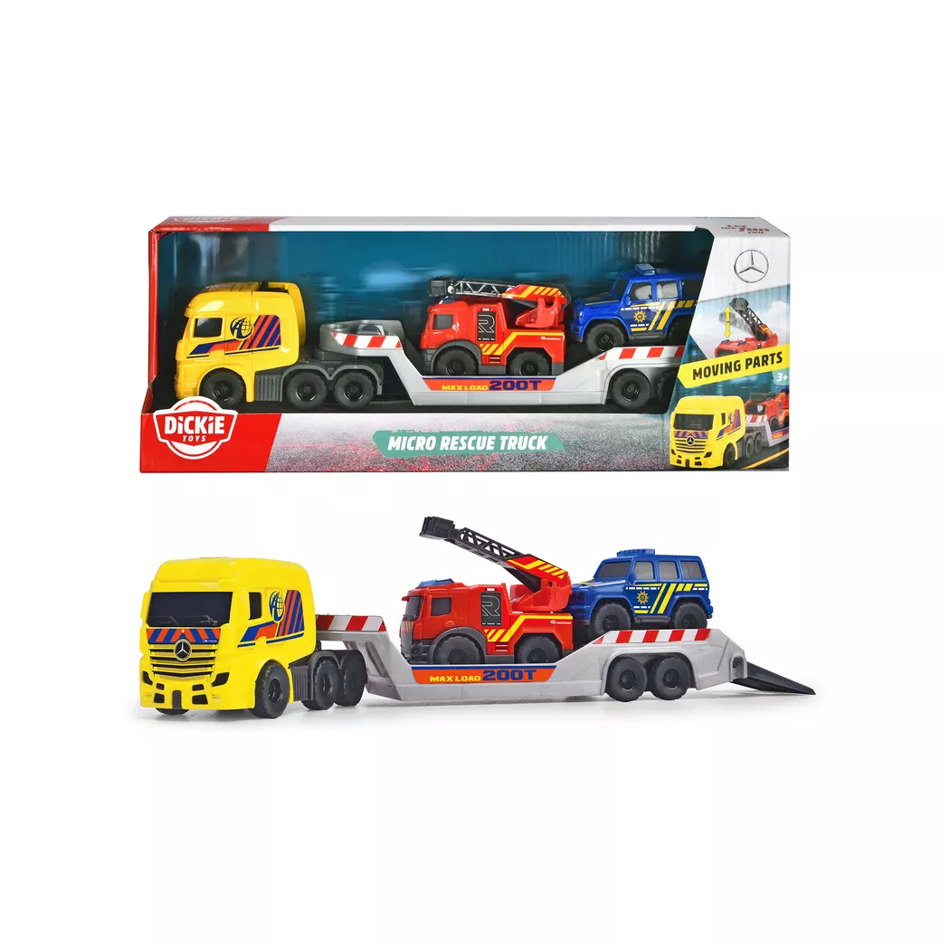 Dickie - Micro Rescue Truck, Multicolor